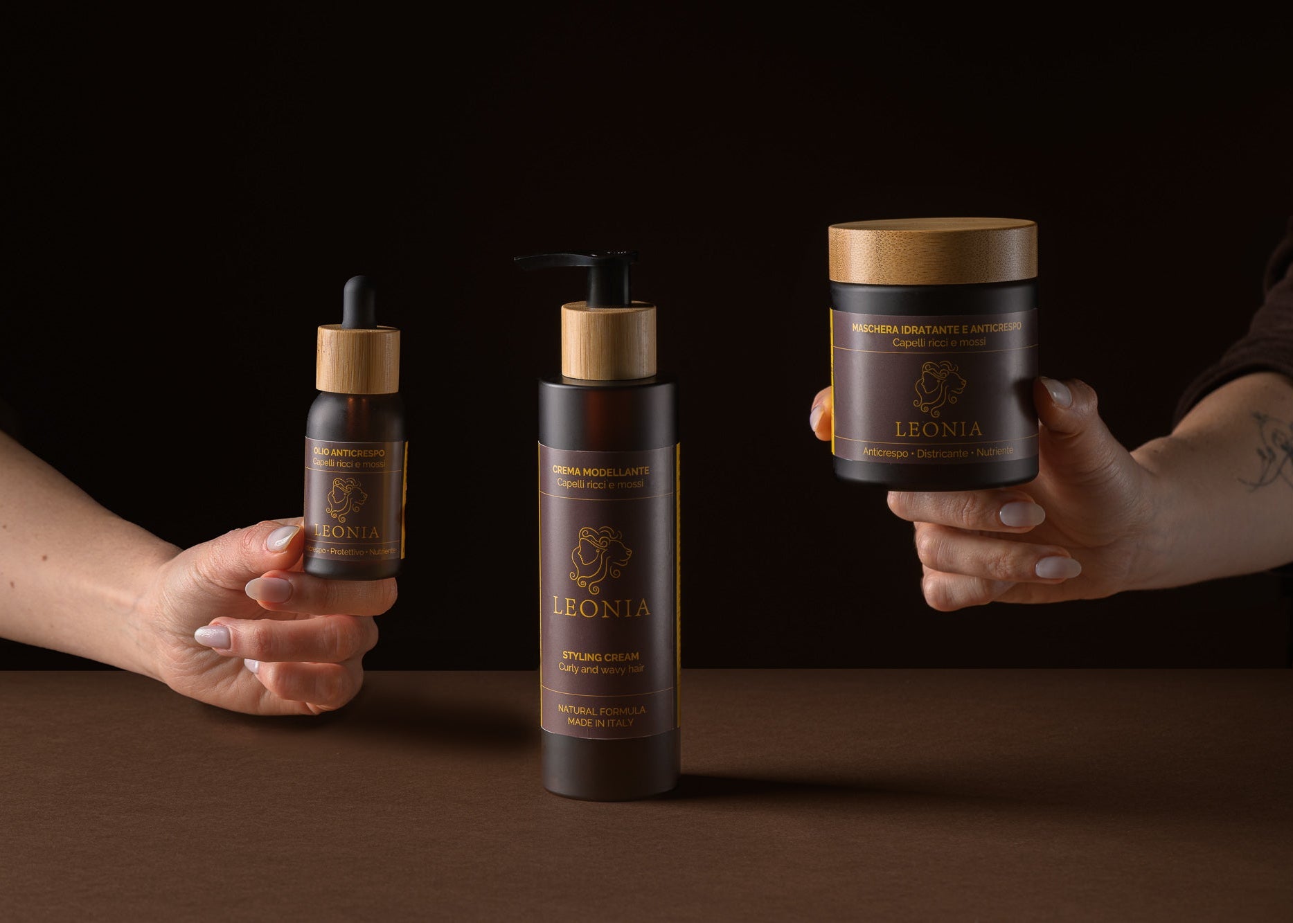 Combo-Salva-Ricc-Maschera-Crema-Olio-Capelli-Ricci