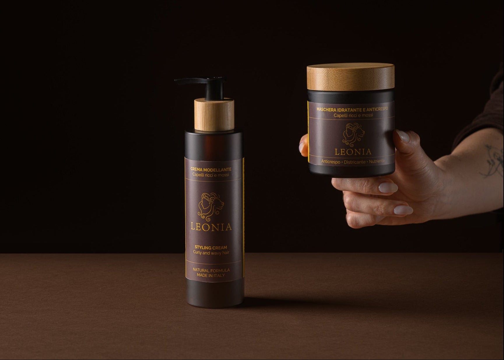 Crema Styling e Maschera Idratante LEONIA