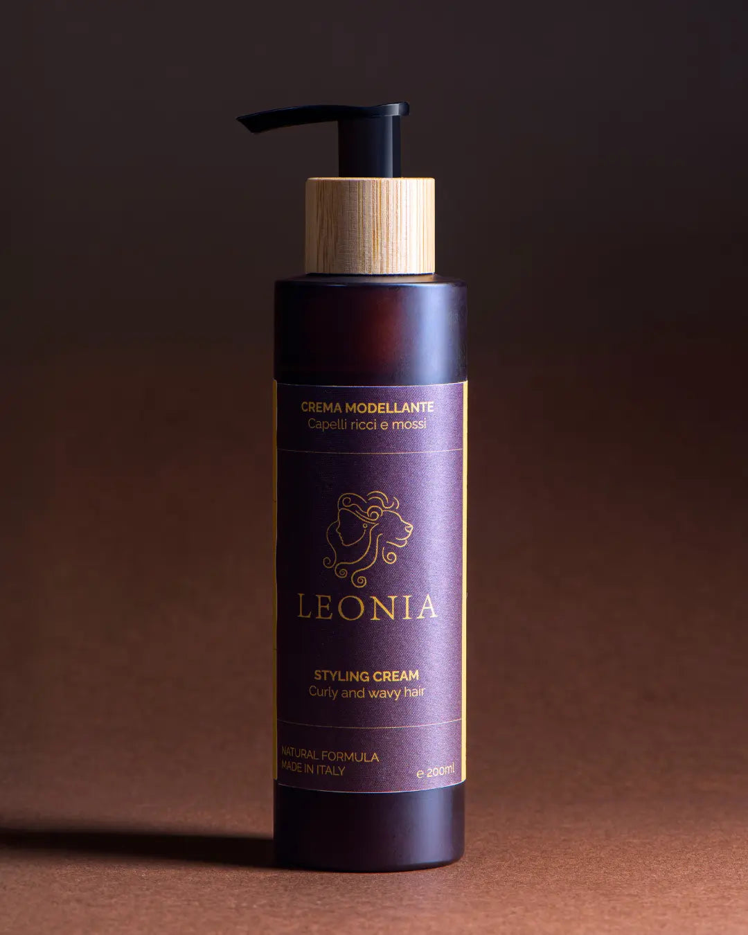 Crema styling capelli ricci mossi afro Leonia
