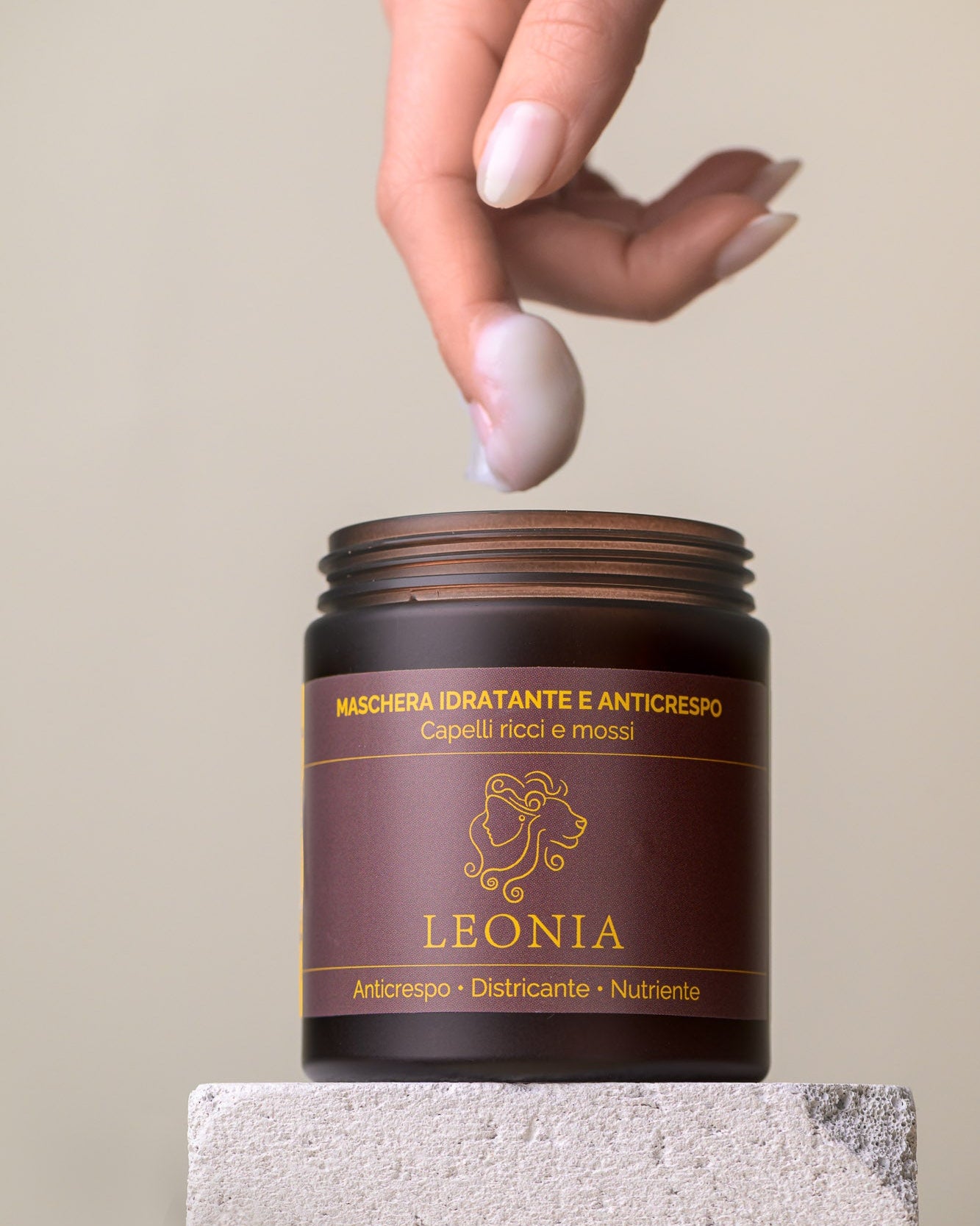 Maschera Nutriente e Anticrespo